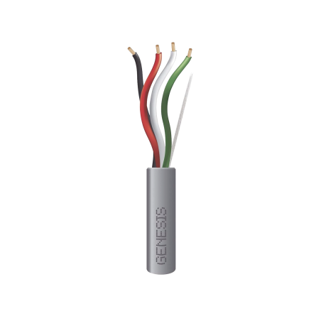 Caja de 152 Metros, Cable 4x16 AWG, Color Gris, Aplicaciones de Contro