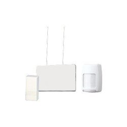 Kit de Receptor y Sensores inalámbricos magnético y de Movimiento, Bat
