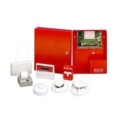 Panel Hibrido de Incendio e Intrusión, Hasta 32 Zonas Cableadas o Inal