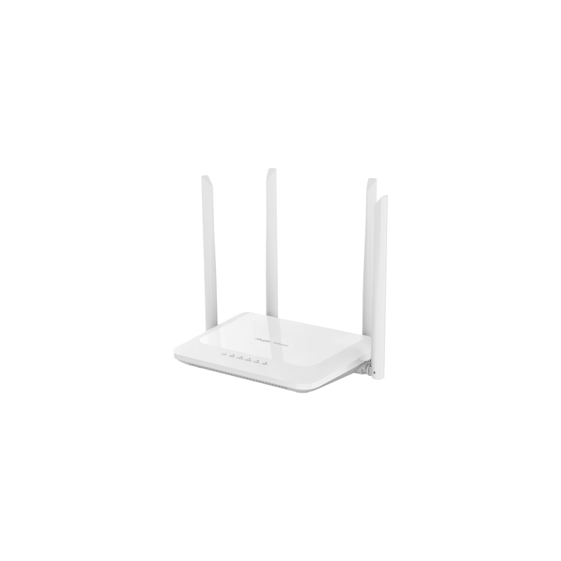 Home Router Inalámbrico Wi-Fi5 Doble Banda, 1 Puerto WAN 10/100 y 3 Puertos LAN 10/100 Hasta 1,200 Mbps
