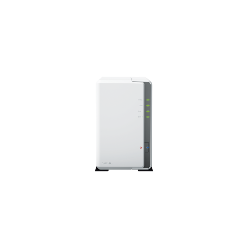 Servidor NAS de 2 Bahías, Hasta 32 TB, Servicio Nube Gratis (P2P), Administración Remota y Respaldo Programado