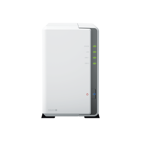 Servidor NAS de 2 Bahías, Hasta 32 TB, Servicio Nube Gratis (P2P), Administración Remota y Respaldo Programado