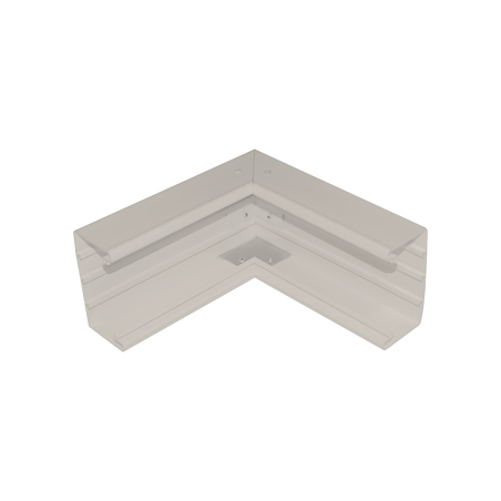 Esquinero interior en color Marfil de PVC auto extinguible, para canaleta TEK-100-M (5576-15001)