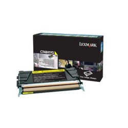 Tóner Lexmark C748H1YG, 10000 páginas, amarillo, para Lexmark C748