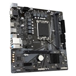 Tarjeta madre Gigabyte H610M H V2 DDR4, Intel, LGA 1700, Celeron, Core i3, Core i5, Core i7, Corei9,..., DDR4-SDRAM, 64 GB, DIMM
