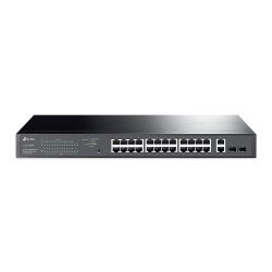 Switch PoE administrable TP-Link TL-SG1428PE, L2, Gigabit Ethernet (10/100/1000), Energía sobre Ethernet, Montaje en rack, 1U