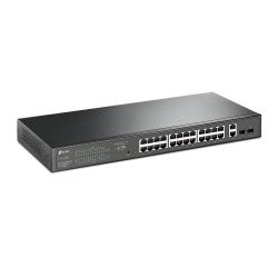 Switch PoE administrable TP-Link TL-SG1428PE, L2, Gigabit Ethernet (10/100/1000), Energía sobre Ethernet, Montaje en rack, 1U