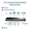 Switch PoE administrable TP-Link TL-SG1428PE, L2, Gigabit Ethernet (10/100/1000), Energía sobre Ethernet, Montaje en rack, 1U