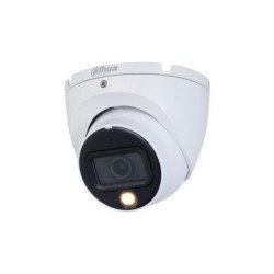 Cámara Domo de 2 Megapixeles, Con Iluminación Dual Inteligente, Lente de 2.8mm, 20 Metros de IR y Luz Visible, Micrófono Integra