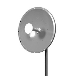 5.1 - 5.8 GHz Antena Tipo Plato Ganancia 30 dBi, Dimensiones 60 cm, Peso 3 kg