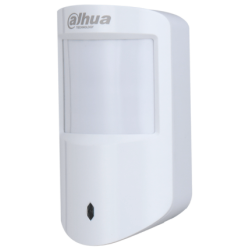 Detector PIR Inalámbrico Doble Tecnología Interior, Inmunidad de Mascotas, LED Indicador, 3 Niveles de Sensibilidad, PIR + Micro