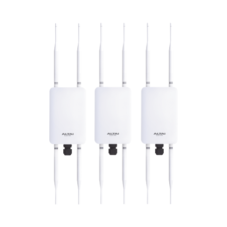 Kit 3 puntos de acceso CX-200, wave2, dual band, antenas omnidireccionales 5 dbi