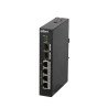 Switch PoE de 4 Puertos, No administrable Capa 2, 2 Puerto SFP, 120w Totales, 802.3AF, POE+ 802.3AT, HI POE,