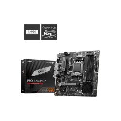 T. madre MSI B650 AMD s-am5 DDR5 7a gen, PCIe 4.0, HDMI, 4xUSB 2.0, m.2, ATX, gama media, gamer, RGB