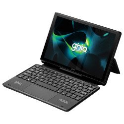 Tablet Ghia vector plus con teclado, a523 octacore, 4GB RAM, 64GB, 2cam, wifi, bluetooth, 5000mah, Android 13 negra