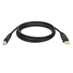 Cable USB Tripp-Lite - 1.8 m, USB A, USB B, Macho/Macho, Negro