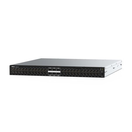 Switch Dell EMC S4148T-ON 1U 48x10Gbase-T 4xQSFP28 2xQSFP IO PSU 2 PSU ProSupport NBD 15 meses