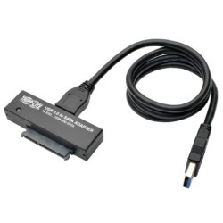 Adaptador USB 3.0 Tripp-Lite U338-000-SATA - USB 3.0, Negro