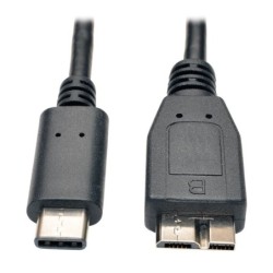 Cable USB 3.1 Gen 2 Tripp-Lite U426-003-G2 - USB C, Micro-USB B, Macho/Macho, 1.8 m, Negro