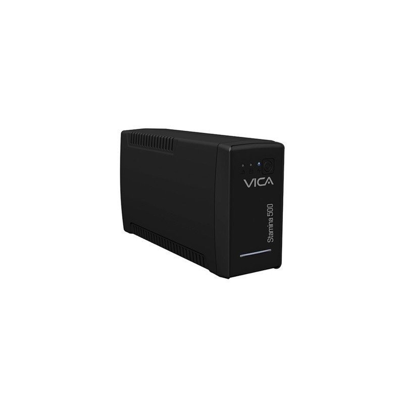No break Vica Stamina 500va/300w 4 cont con resp 25min regulador y sup