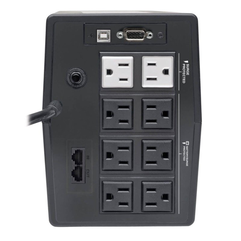 UPS Tripp Lite Interactivo 700VA 480W, 8 Tomacorrientes NEMA 5-15R, AVR 120V, 50/60 Hz, USB, RS-232, LCD, Torre