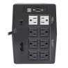 UPS Tripp Lite Interactivo 700VA 480W, 8 Tomacorrientes NEMA 5-15R, AVR 120V, 50/60 Hz, USB, RS-232, LCD, Torre