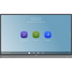 Pantalla BenQ RM7503 interactiva, 75", 4K, UHD, resolución 3840x2160, panel IPS