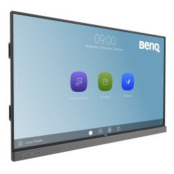 Pantalla BenQ RM7503 interactiva, 75", 4K, UHD, resolución 3840x2160, panel IPS