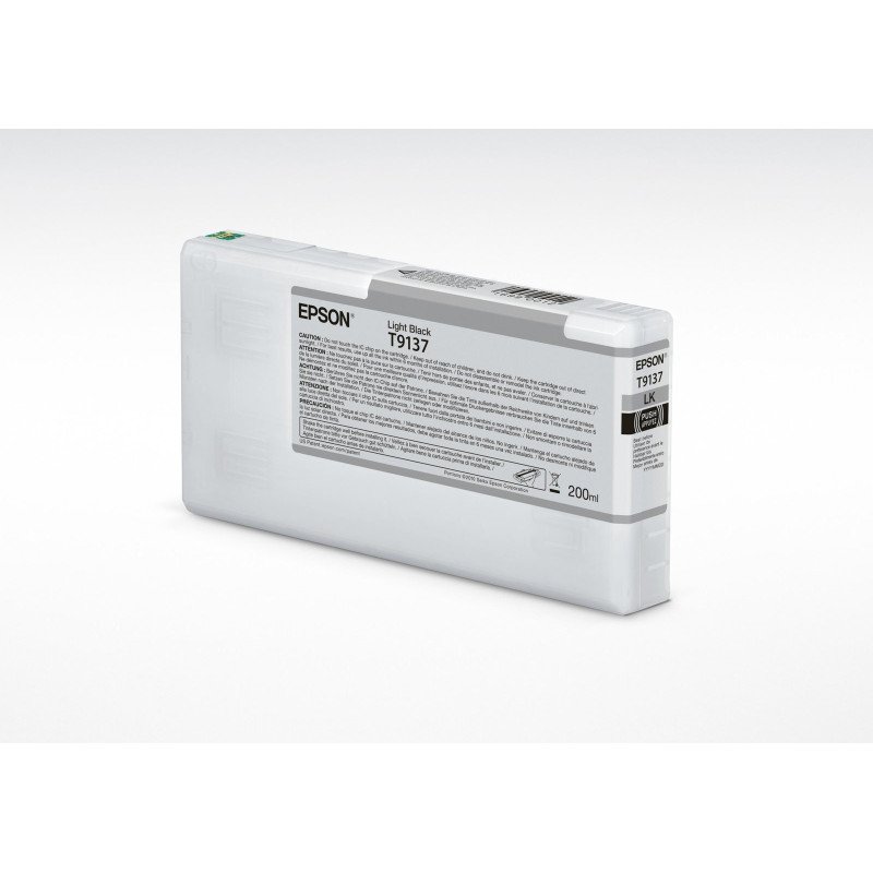 Epson T9137 Light Black Ink Cartridge (200ml) Epson T9137 Light Black Ink Cartridge (200ml)