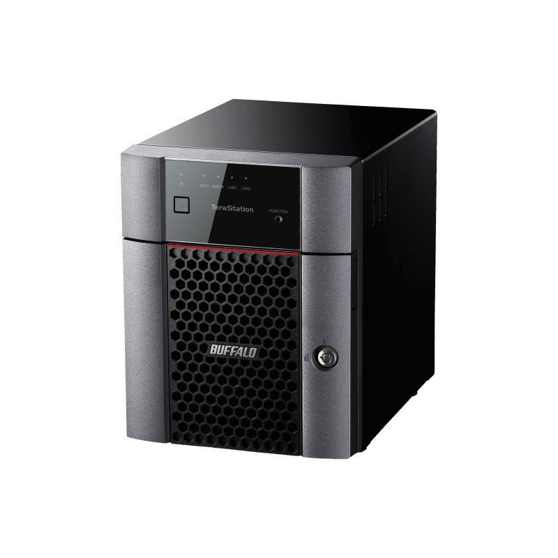 NAS Buffalo TeraStation Essentials TS3420D1604S, NAS, Escritorio, Annapurna Labs, AL214, 16 TB, Negro