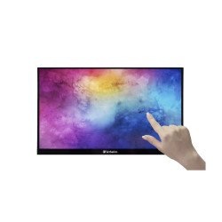 Monitor Verbatim 49591, 14", 1920 x 1080 Pixeles, Full HD, 6 ms, Negro
