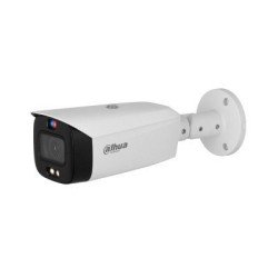 Cámara IP Bullet de 5 MP /WizSense, Lente Varifocal, TIOC 2.01, Disuasión activa, Iluminador dual inteligente, IR 50 m/Luz cálid