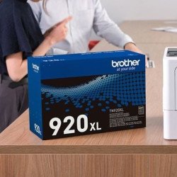 Cartucho de tóner Brother TN-920XL, 6,000 páginas, Negro
