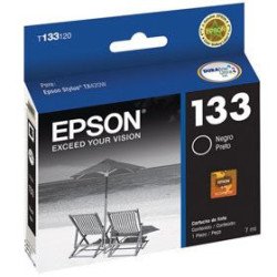 Cartucho de tinta Epson 133, Negro, para Stylus Office TX320F, T133120
