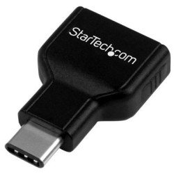 Adaptador USB-C a USB-A StarTech.com USB31CAADG - USB C, USB A, Macho/hembra, Negro
