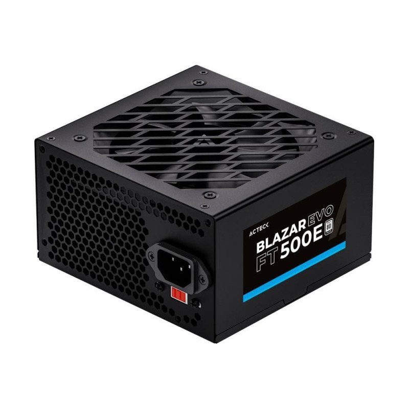 Fuente de poder Acteck blazar evo ft500e, ATX, 500 w, no modular, vent