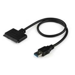 Cable adaptador USB StarTech.com USB3S2SAT3CB - SATA, Macho/Macho, Negro