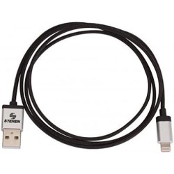 Cable con conectores USB macho (plug) tipo A a macho (plug) tipo B, de 3,6 m.