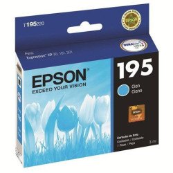 Cartucho Epson modelo 195 cian, para XP-201, XP-101, XP-211