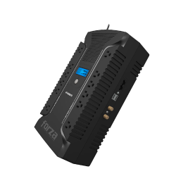 Forza ht series ht-650lcd, ups, line interactive, 360 watt, 650 va, ac 110/120 v, 12-nema 2usb 50/60hz