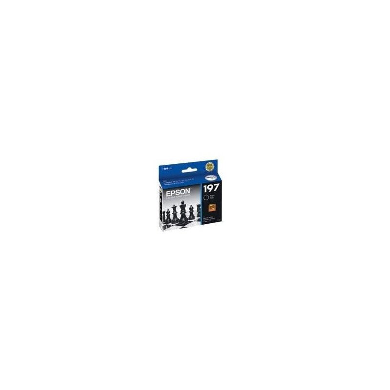 Cartucho Epson modelo T197 negro Cartucho Epson modelo T197 negro