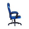 Silla vorago start the game CGC301-BL, tela, reclinable, negro/azul
