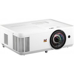 Videoproyector ViewSonic dlp ps502w wxga (1280x800), tiro corto, 4000 lúmenes, HDMI x 2, VGA in, VGA out, USB-a, RS-232, 12, 000