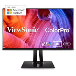 ViewSonic vp275-4k, monitor LED, 27", 3840 x 2160 4k @ 60 Hz, ips, 360 cd/m², 1200:1, 5 ms, 2xHDMI, DisplayPort, USB-c, altavoce