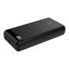 Power bank Vorago PB-560 20, 000 mah negro USB y tipo c lcd
