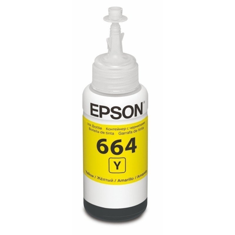 Cartucho Epson modelo 664 amarillo, para l110, l200, l210, l350, l355, Cartucho Epson modelo 664 amarillo, para l110, l200, l210, l350, l355,