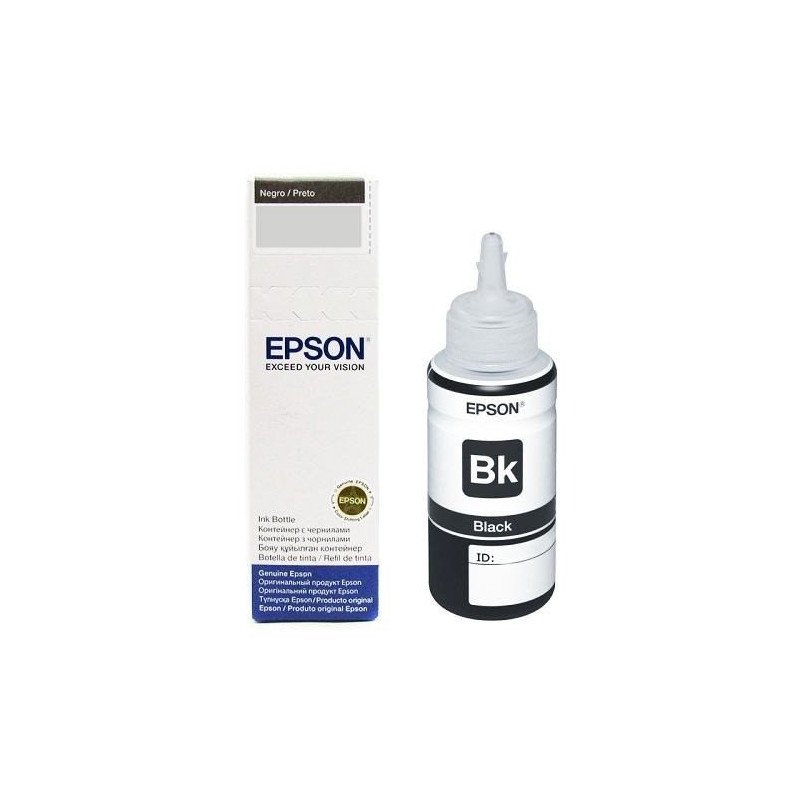 Botella de tinta Epson modelo 673 negro, para L800, L1800, L805 Botella de tinta Epson modelo 673 negro, para L800, L1800, L805