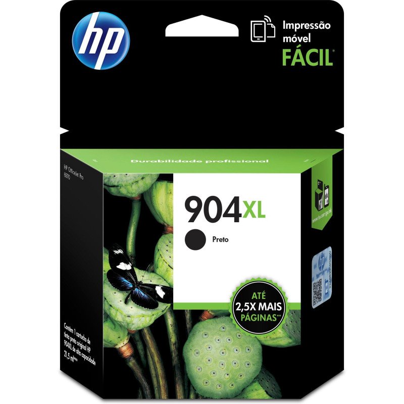 HP 904 xl tinta negra de alto formato, 8