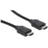 Cable HDMI Manhattan 308816, 1 m, HDMI, HDMI, Macho/Macho, Negro