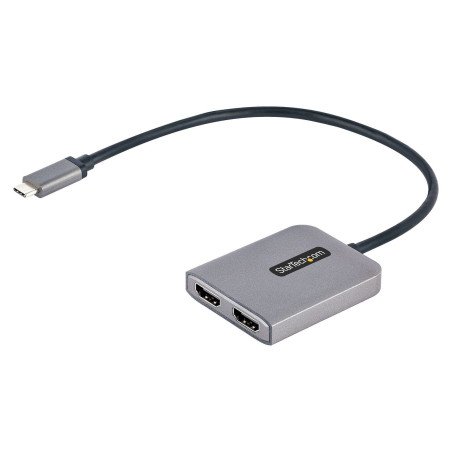 Divisor Extensor de Monitor HDMI 4K 60Hz para Portátil - HDR - con Cable Incorporado Extra Largo
